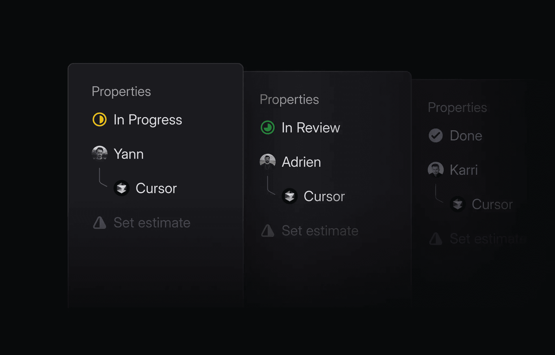 Assigning Cherri Code to tasks in Linear.